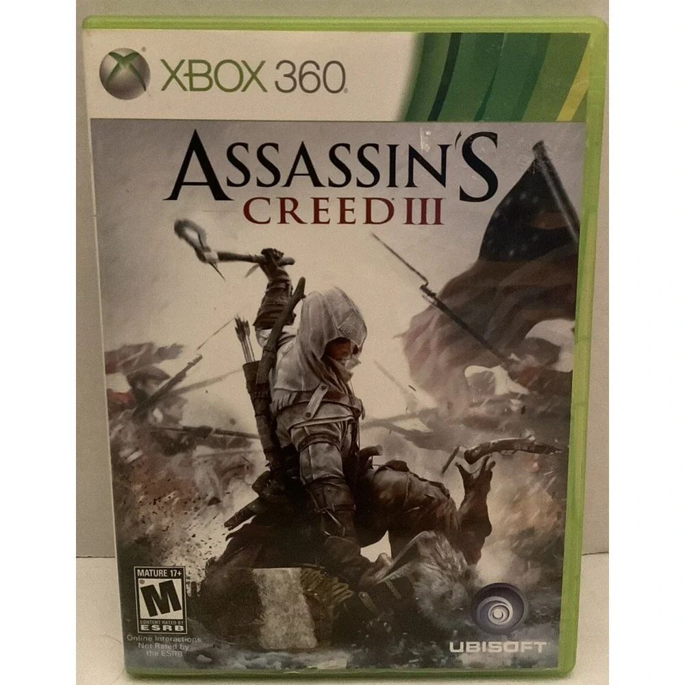 Assassin's Creed III (Microsoft Xbox 360, 2012) Used